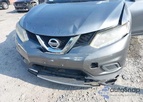 2015 Nissan Rogue S из США, поврежденный, VIN KNMAT2MT5FP580907